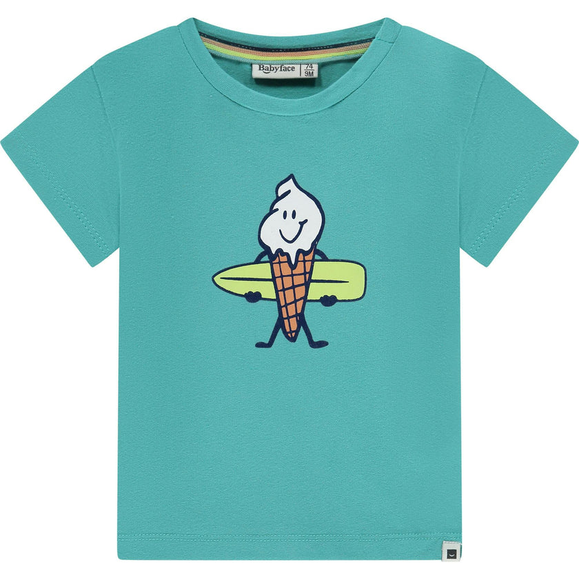 Ice Cream Surfer Graphic T-Shirt