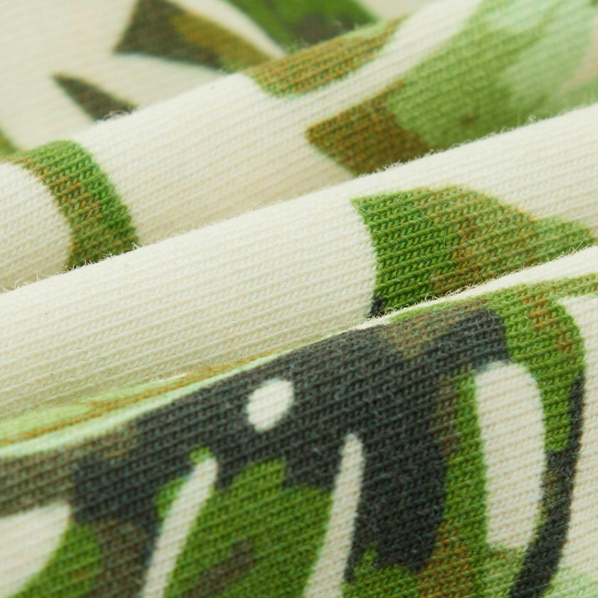 Island Leaf Cotton Stretch Knotted Headband