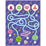 Scratch & Glitter Activity Book: Space