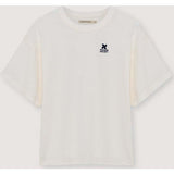 TNS Logo Woman T-Shirt Ecru