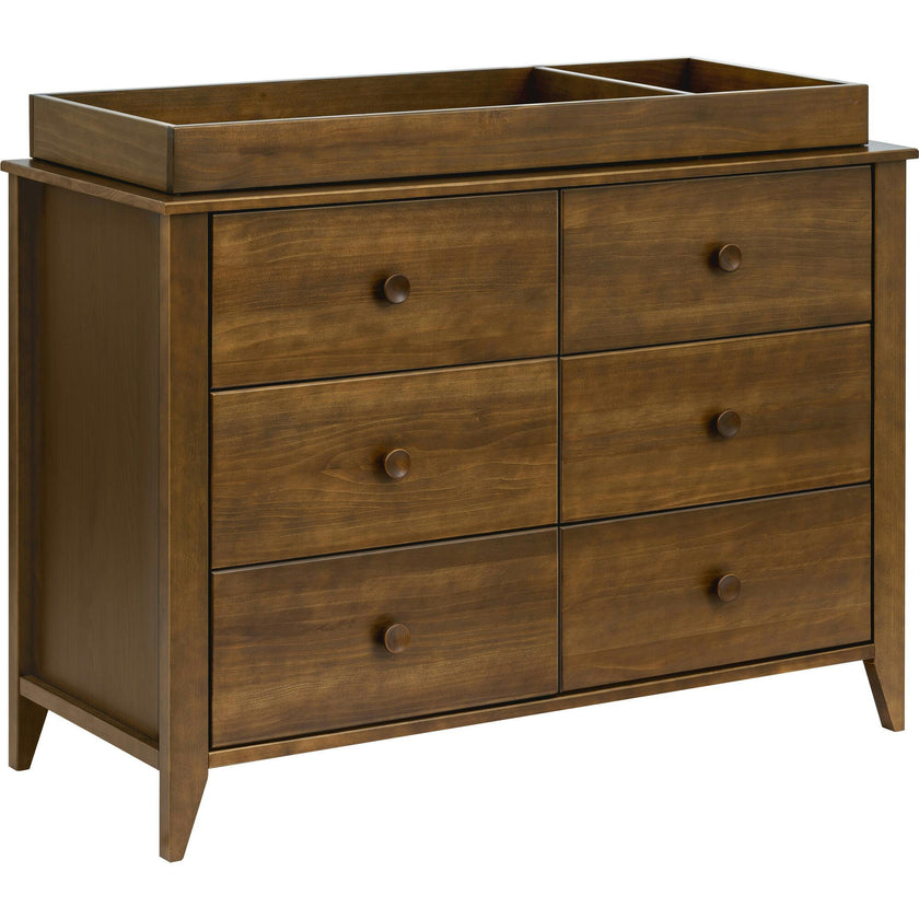 Sprout 6-Drawer Dresser (48") in Natural Walnut