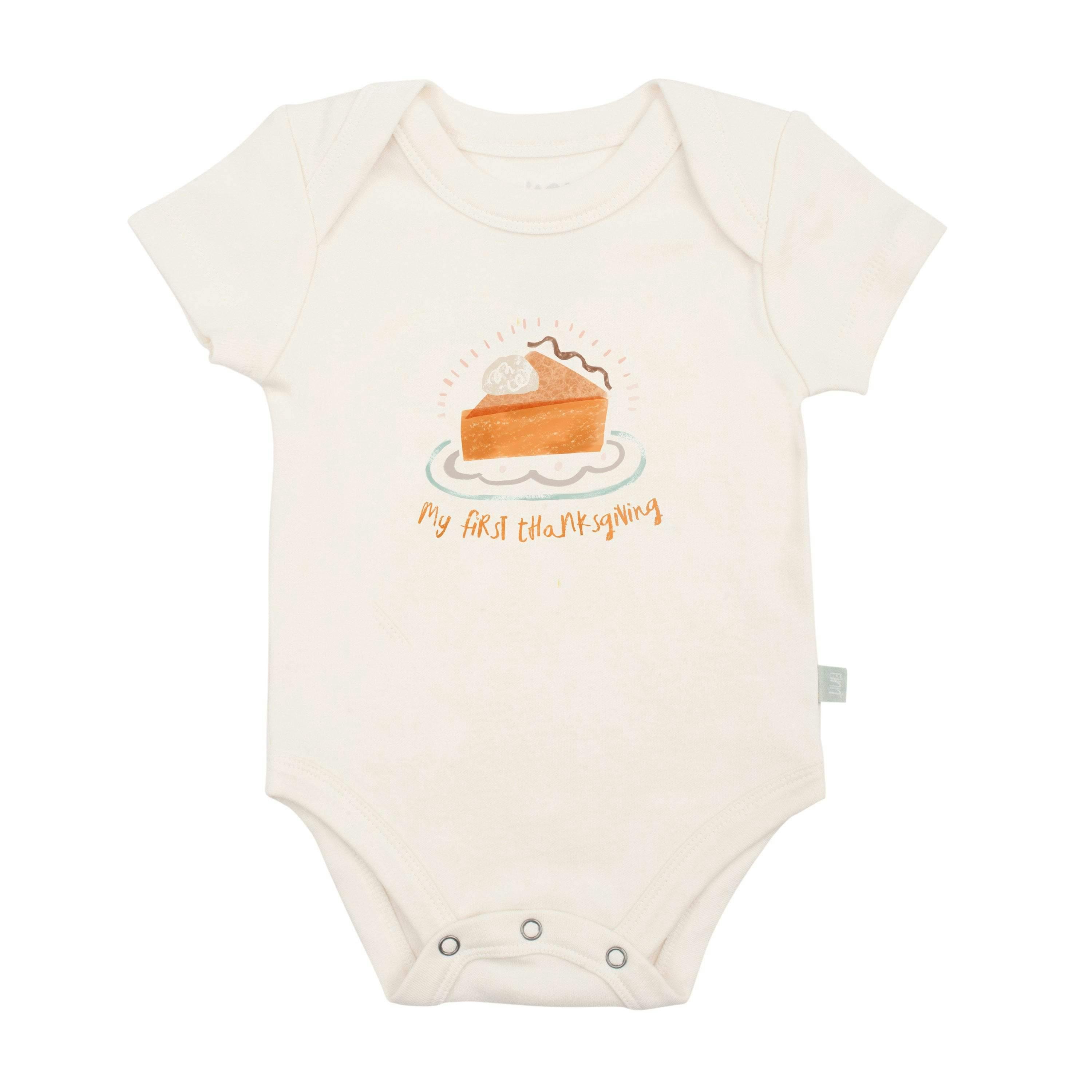 graphic bodysuit | thanksgiving pie