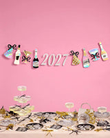 2027 NYE Banner - foil party banner