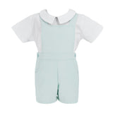 Edward Boy Overall Set - Fall Leaves