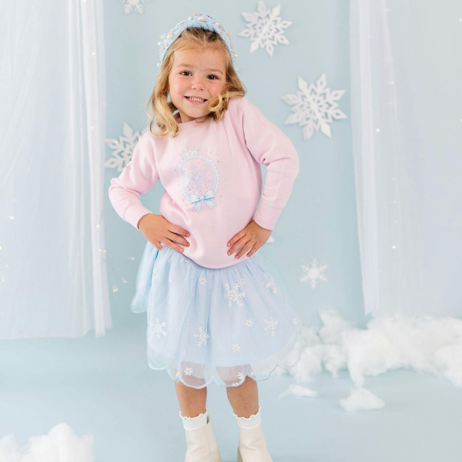 Snowflake Gemstone Headband