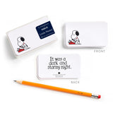 E. Frances x Peanuts® Snoopy Typing Little Notes®