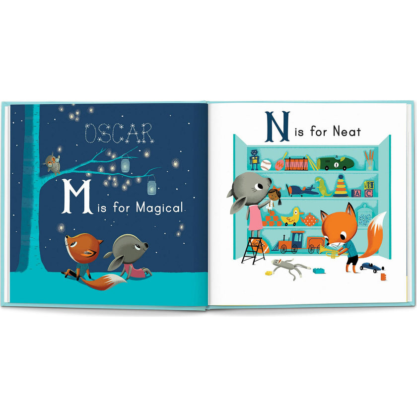 M is for Me!, Blue