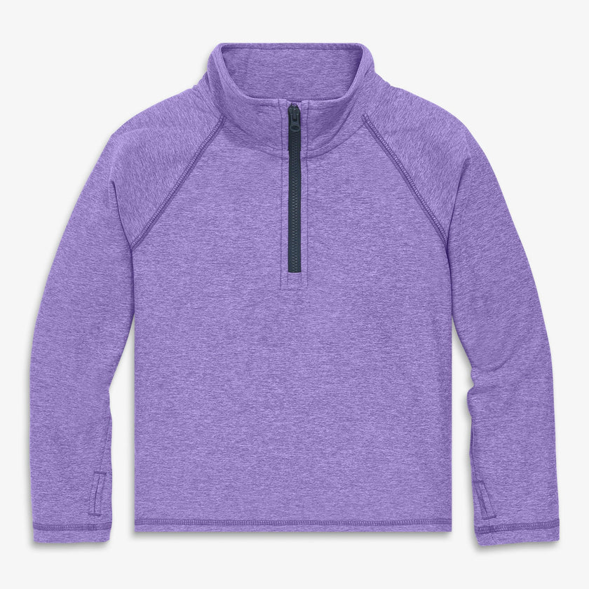 Kids FlexKnit half-zip pullover