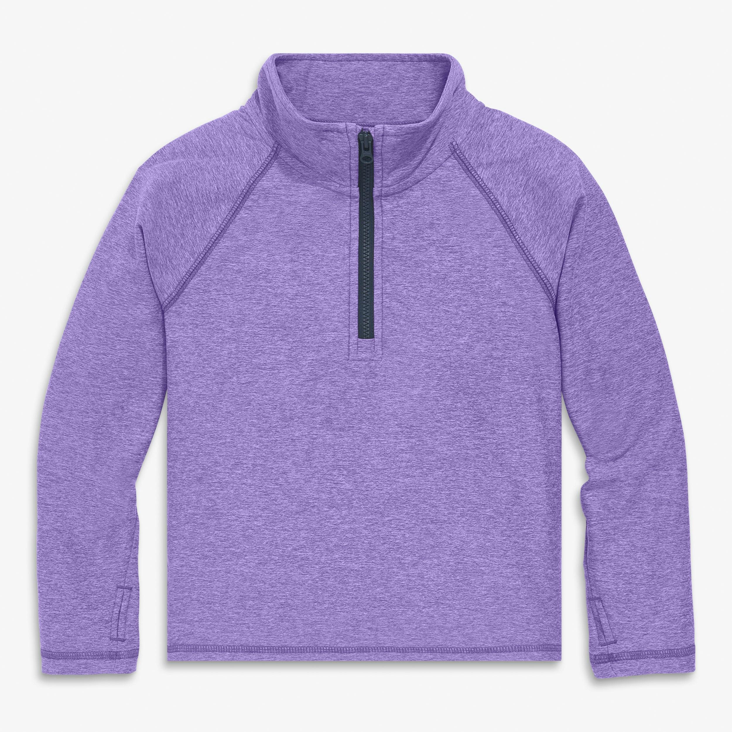 Kids FlexKnit half-zip pullover