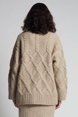 KAYLN CARDI | OATMEAL MELANGE