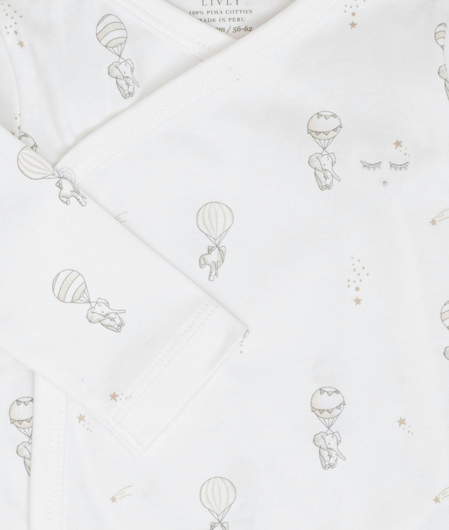 Flying Elephants Crossed Body