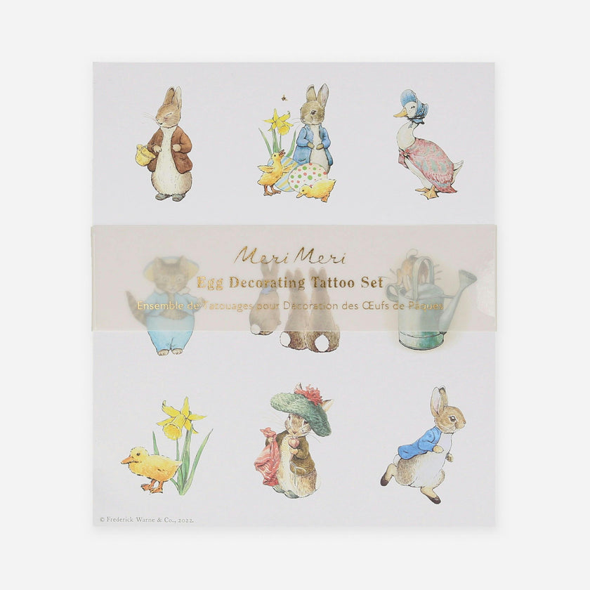Peter Rabbit™ In The Garden Egg Decorating Tattoos