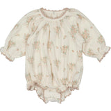 Gauze Romper w/ Crochet Trim