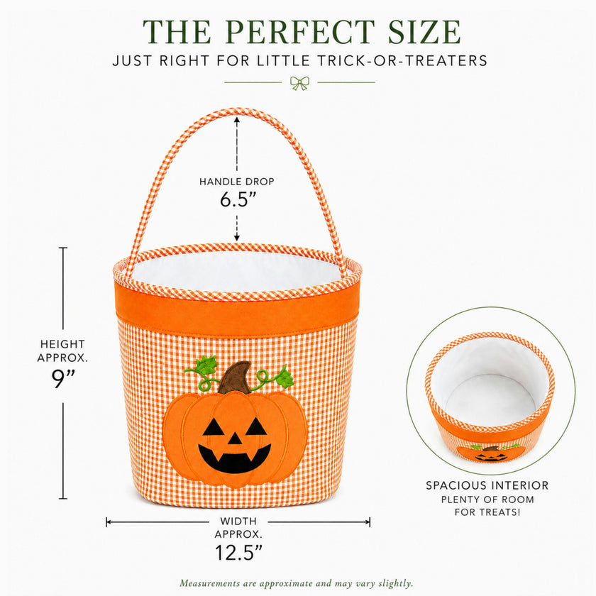 Jack-O-Lantern Trick-or-Treat Tote