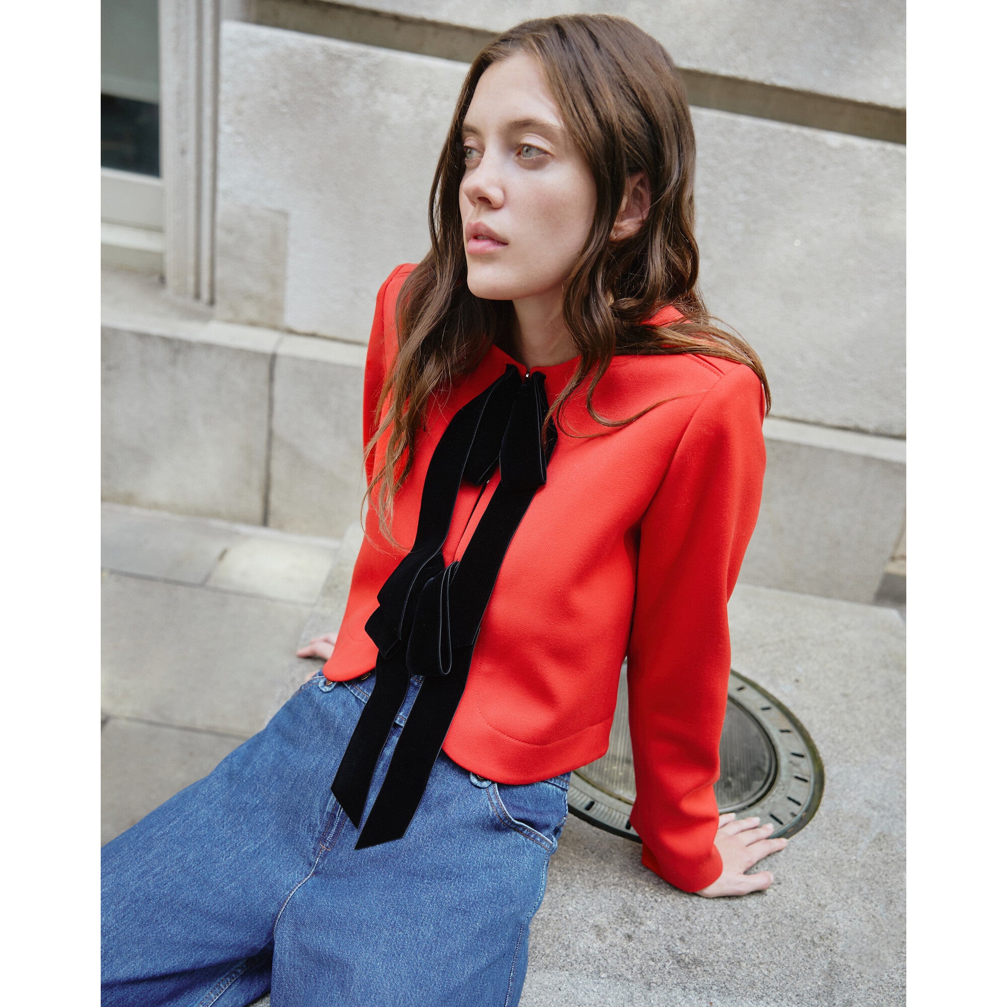 Women's Viola Jacket, Red