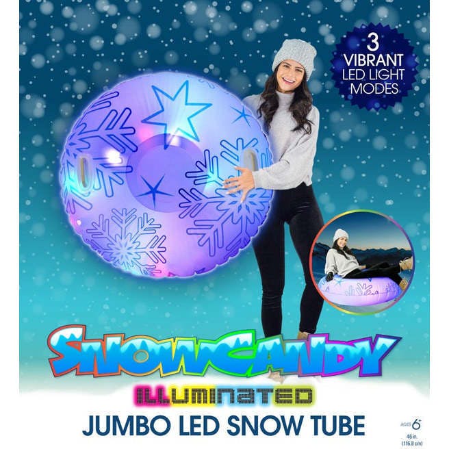 LED Snowflakes Snow Tube - 46
