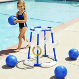 EPH: 2-In-1 Pool Basketball Hoop - Blue