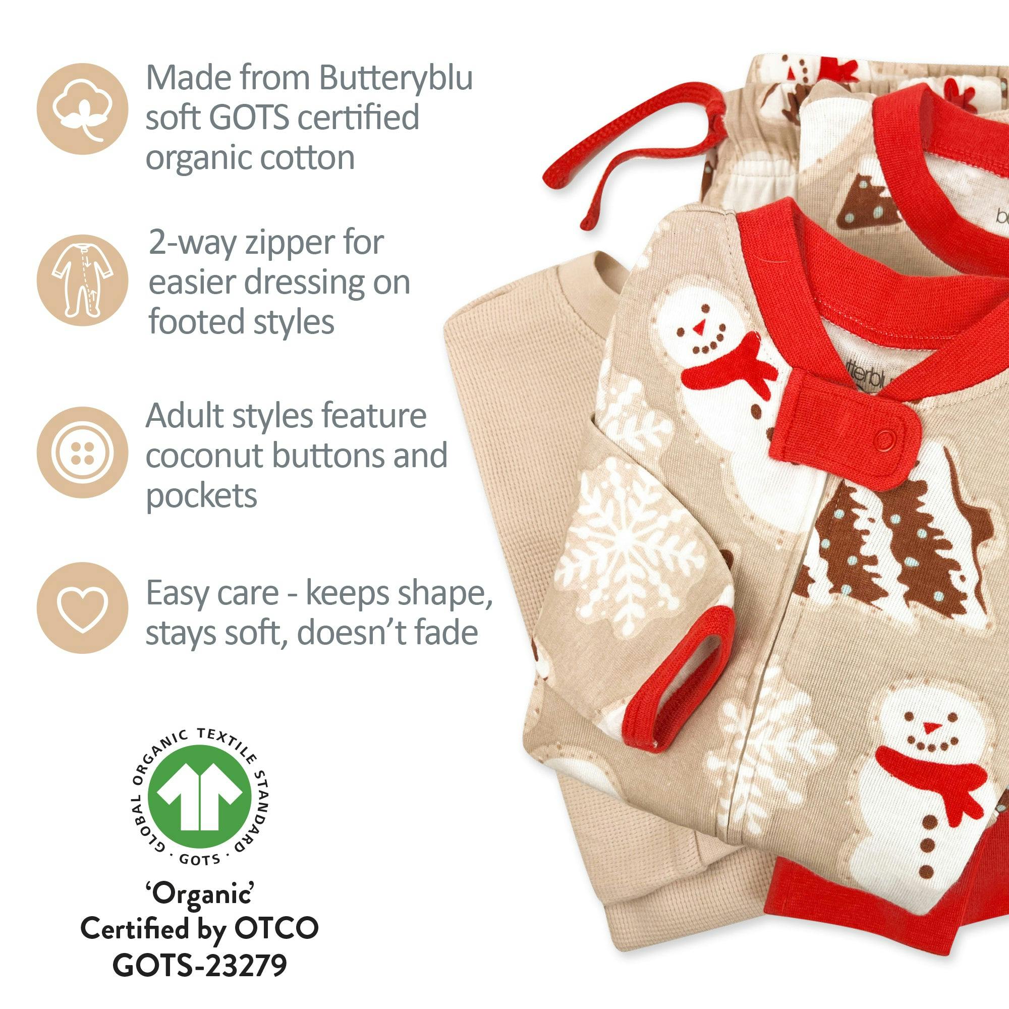 Matching Family Jammies Christmas Pajamas - Sugar Cookies