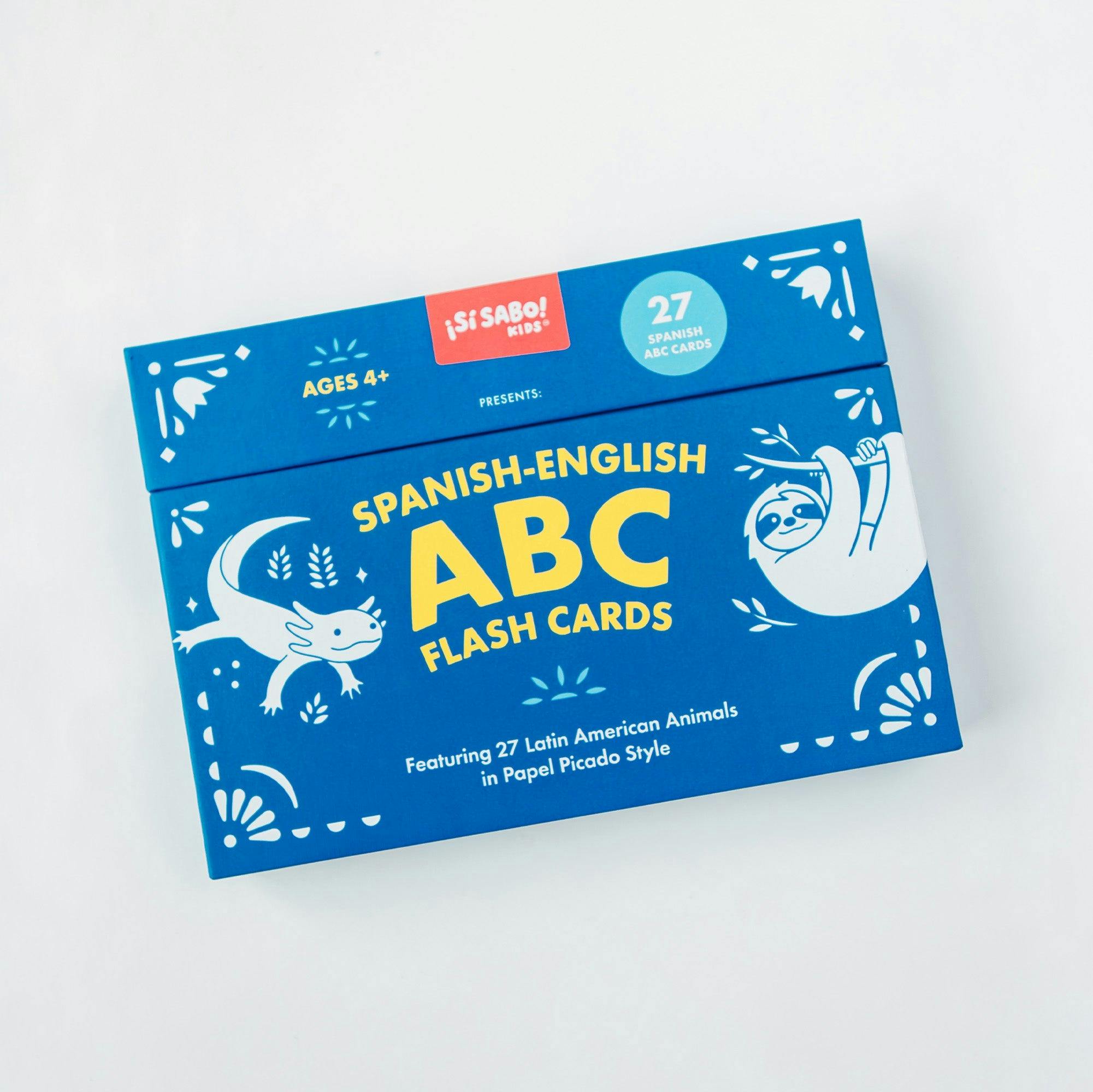 Spanish-English ABC Flash Cards