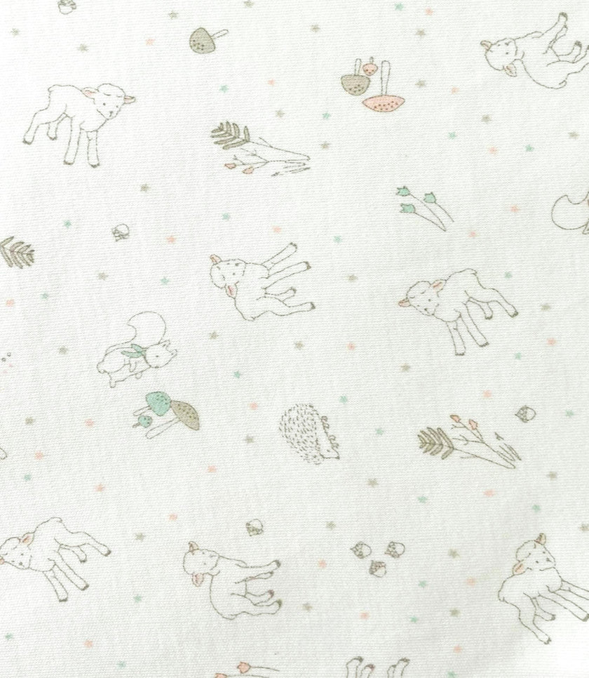 Peruvian Pima Cotton Mini Crib & Pack 'n Play Fitted Sheet – Lambie Meadow