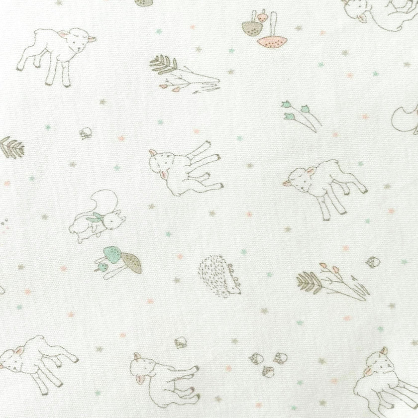 Peruvian Pima Cotton Mini Crib & Pack 'n Play Fitted Sheet – Lambie Meadow