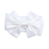 Multicolor Elastic Bow Headband Set