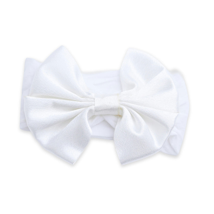 Multicolor Elastic Bow Headband Set