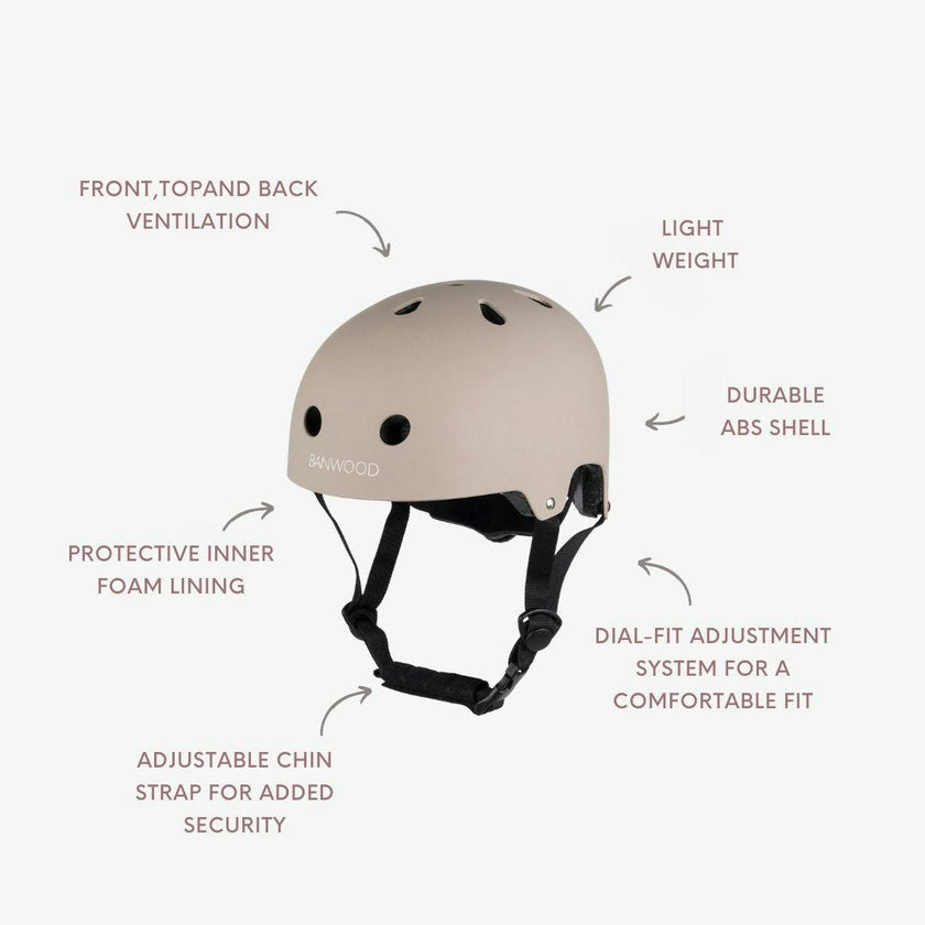 BANWOOD HELMET - BEIGE (50-54 cm)