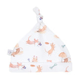 Beach Dogs Pima Cotton Newborn Hat