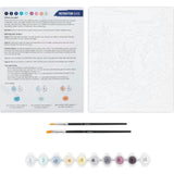 Acrylic Paint-By-Number Kit - Winter Wonderland