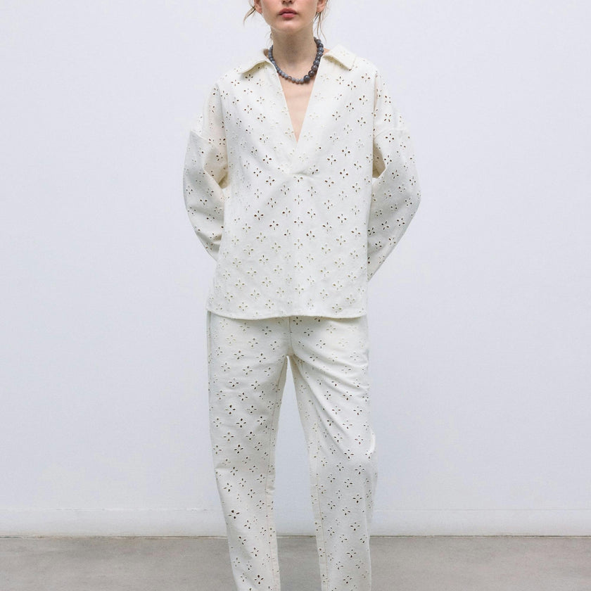 Camelia Woman Pant Pure Cloud Denim