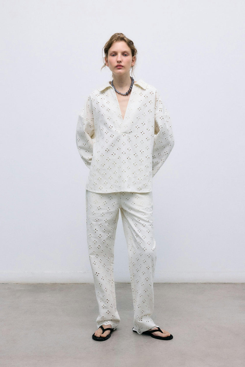 Camelia Woman Pant Pure Cloud Denim