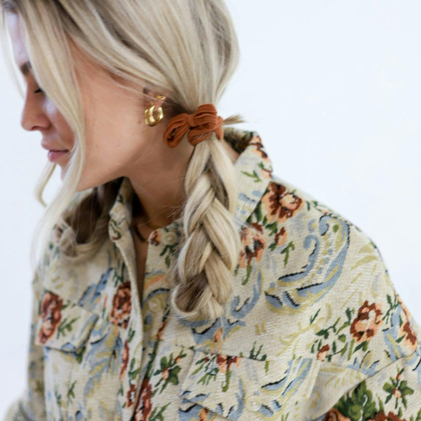 BOW SLICK BACK PONYTAILS (PACK OF 3)