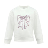 Shimmer Bow Sweatshirt
