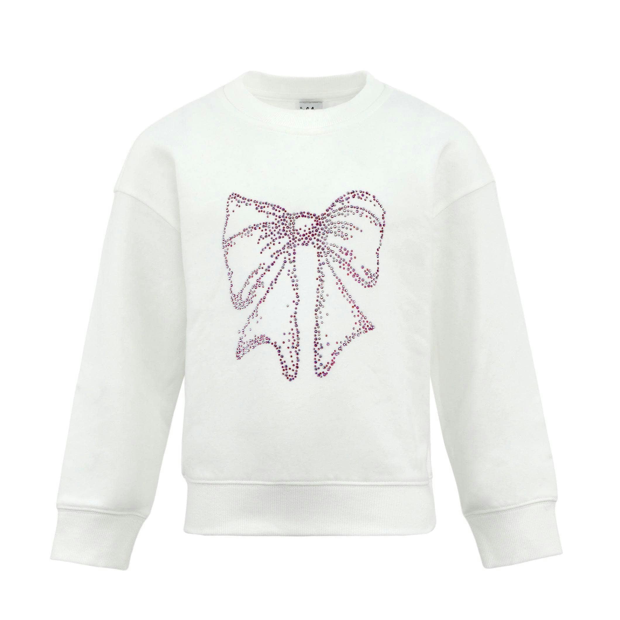 Shimmer Bow Sweatshirt