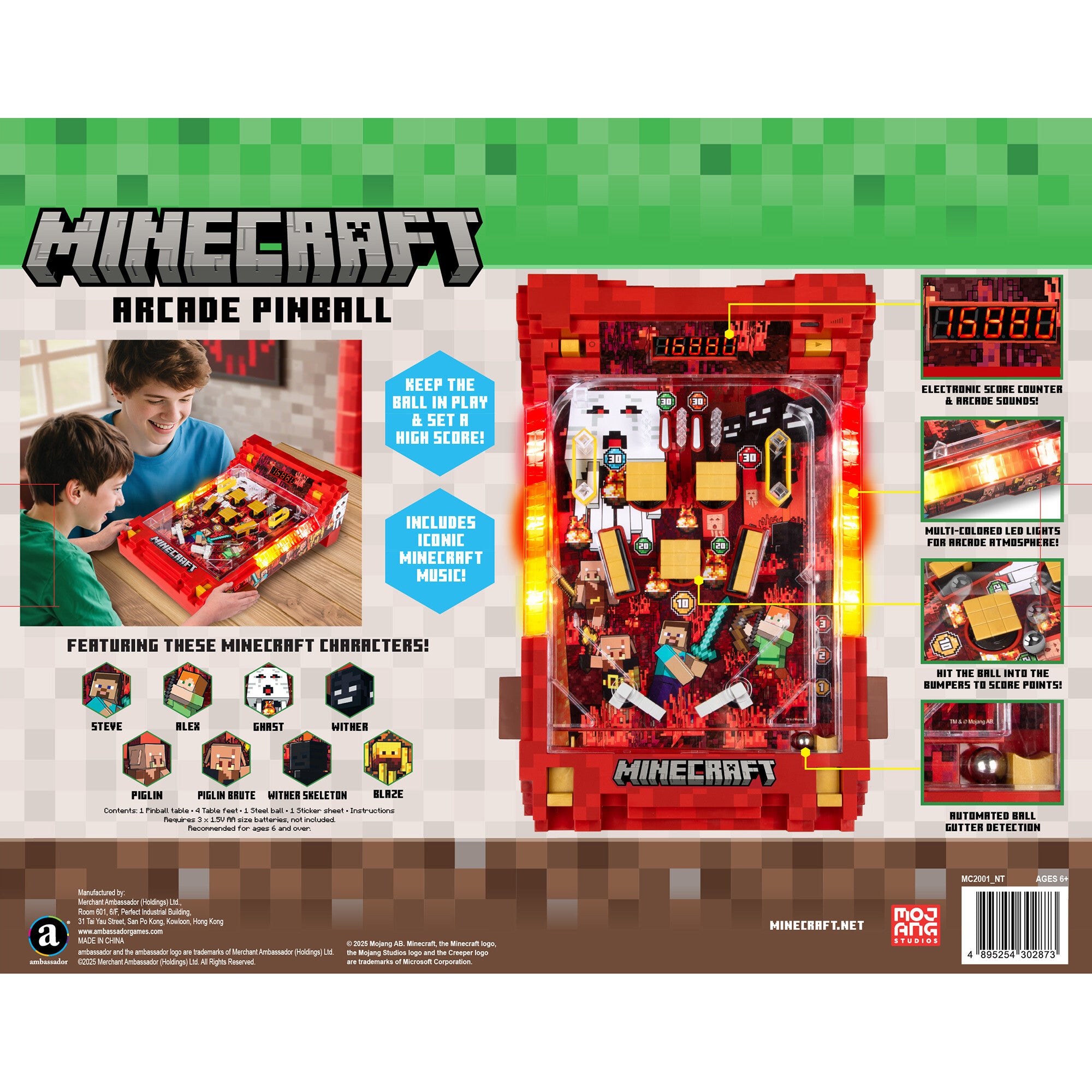 Minecraft Arcade: Pinball - Nether