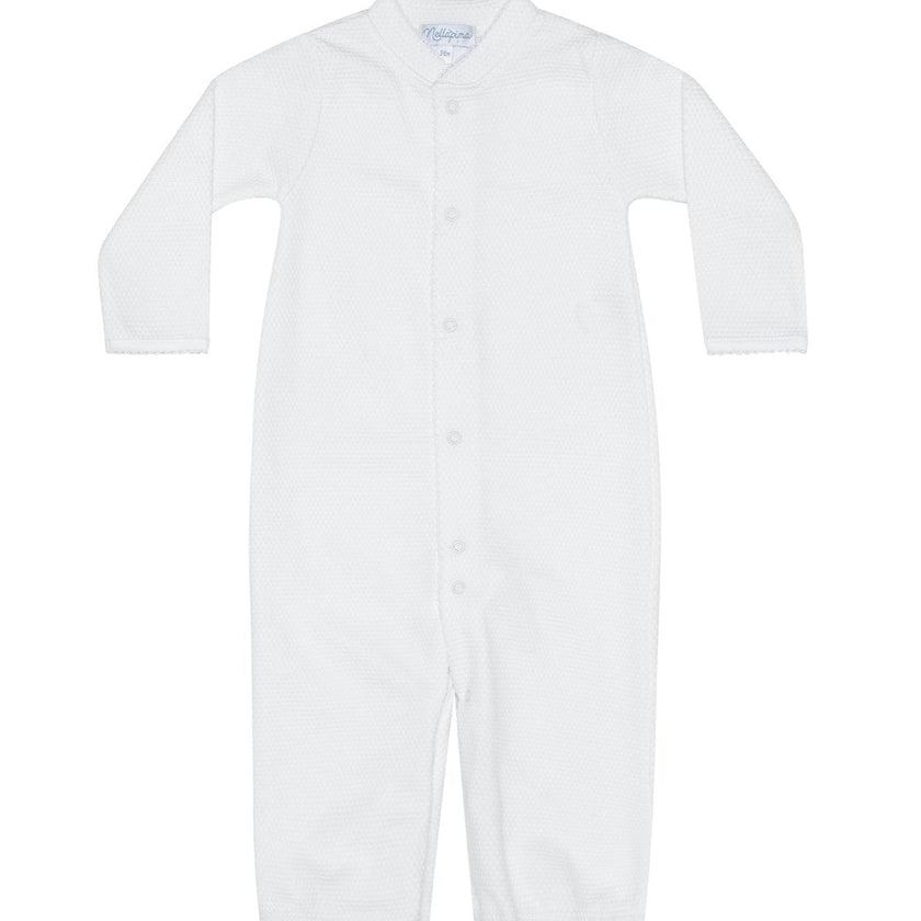 White Bubble Baby Converter Gown