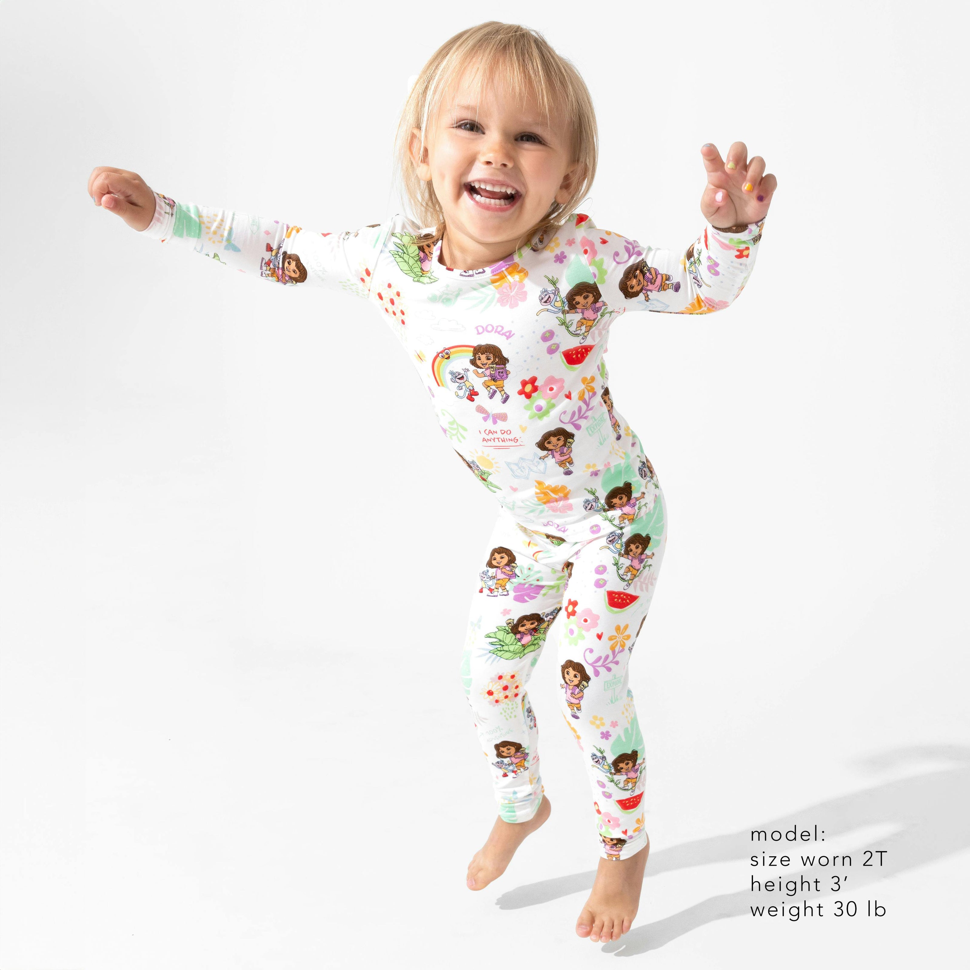 Dora: Tropical Dreams Bamboo Kids Pajamas