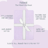 FRANKIE Fitted Crib Sheet