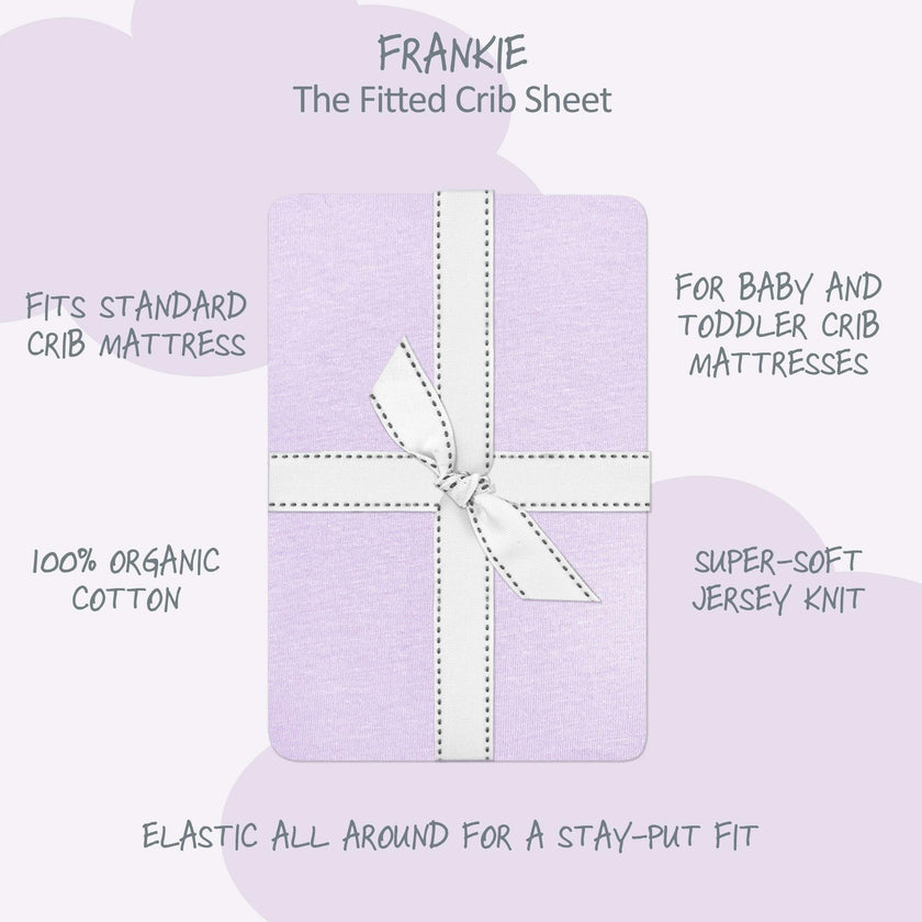 FRANKIE Fitted Crib Sheet