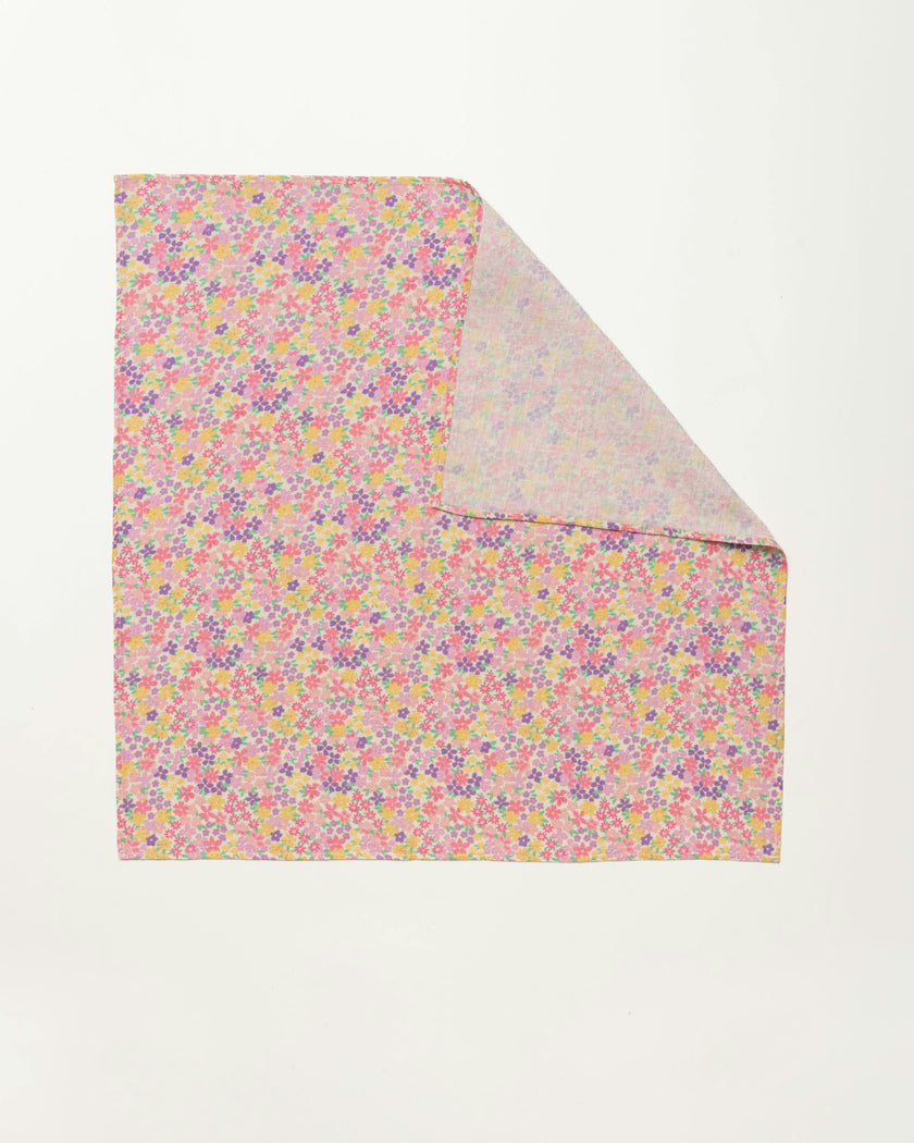 Baby Napkin - Emma Floral Purple