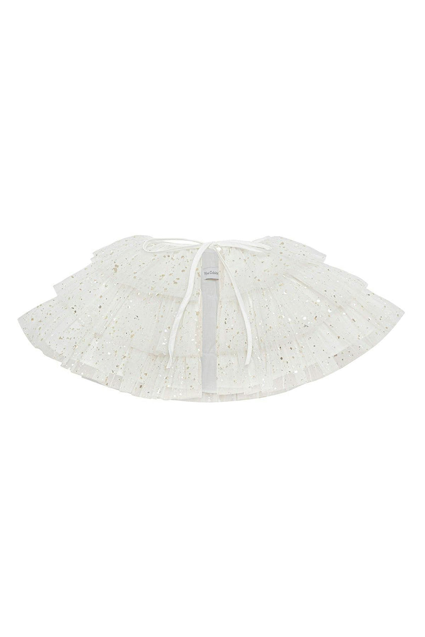 Sparkle White Cape