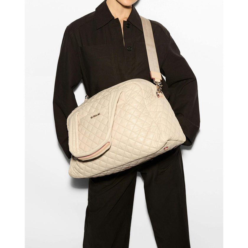 Sand Medium Metro Tote Deluxe
