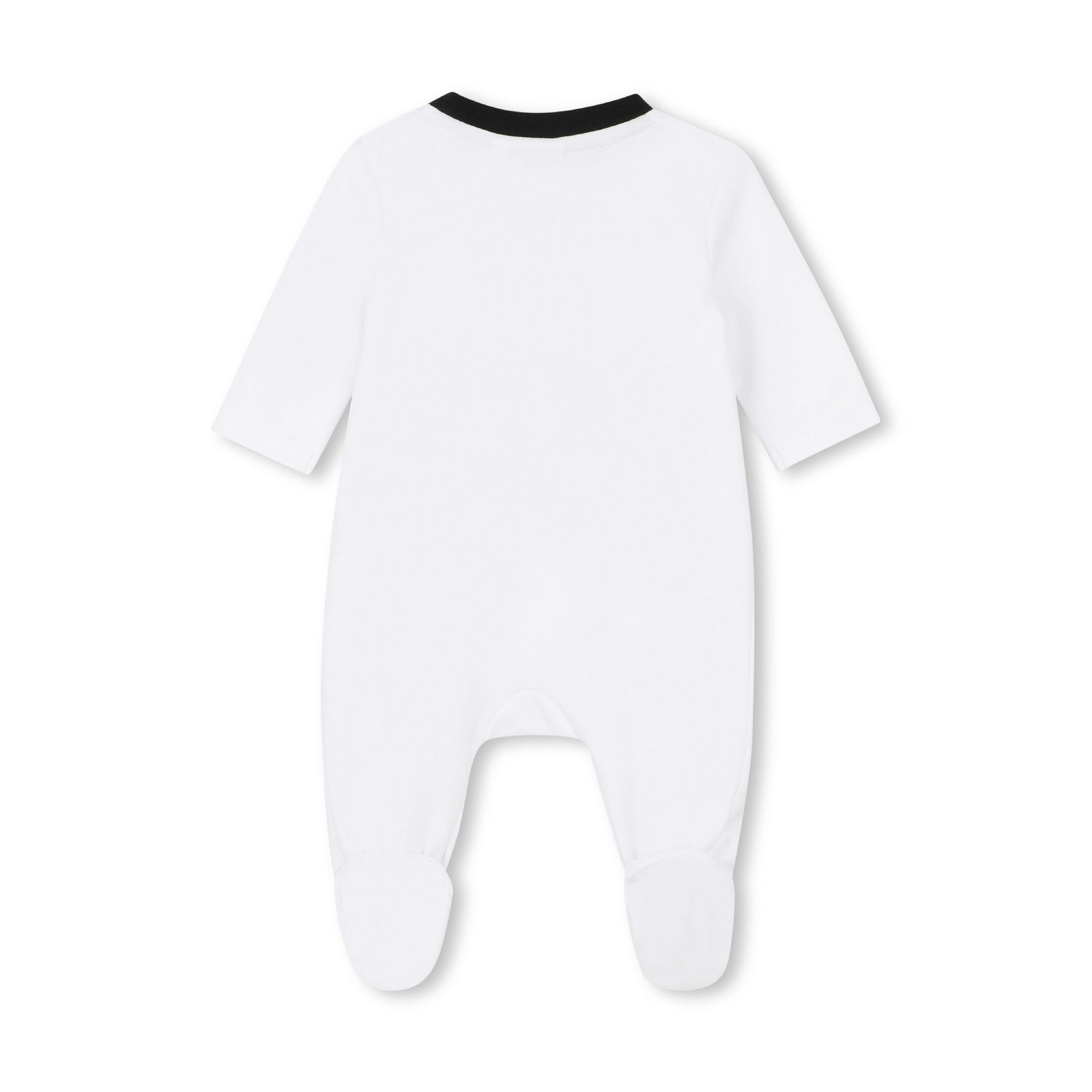 White Logo Baby Pyjama Set