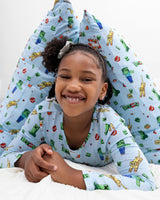 Minecraft: Chicken Jockey Bamboo Kids Pajamas
