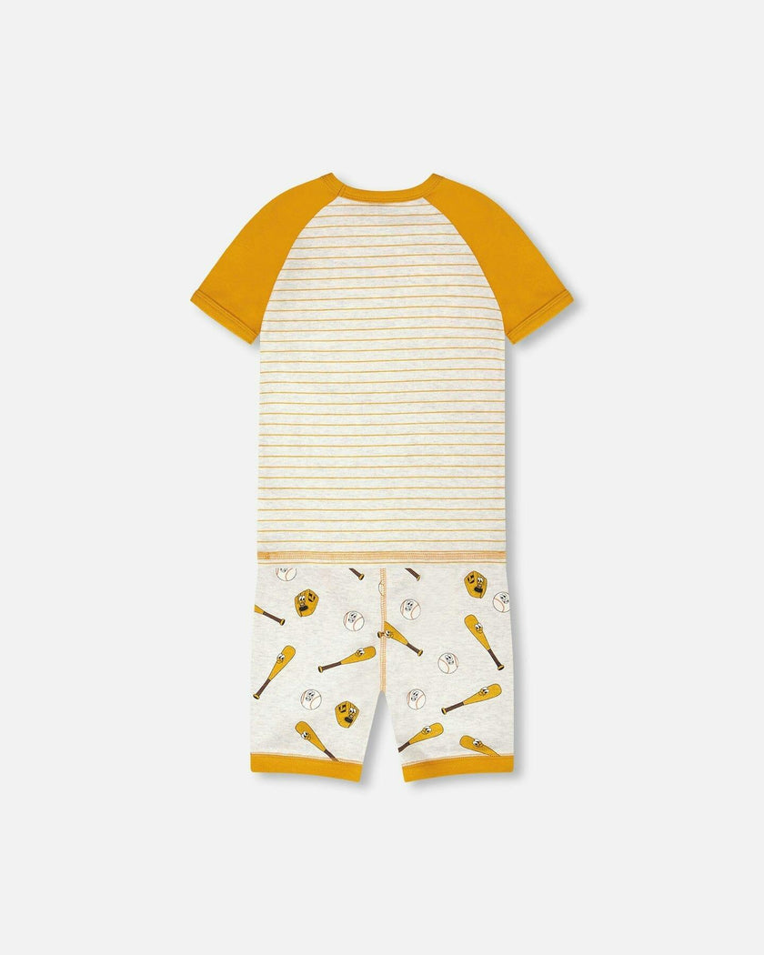 Organic Cotton Two-Piece Pajamas Set