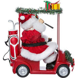 11.25-Inch Fabriché Santa Driving Golf Cart