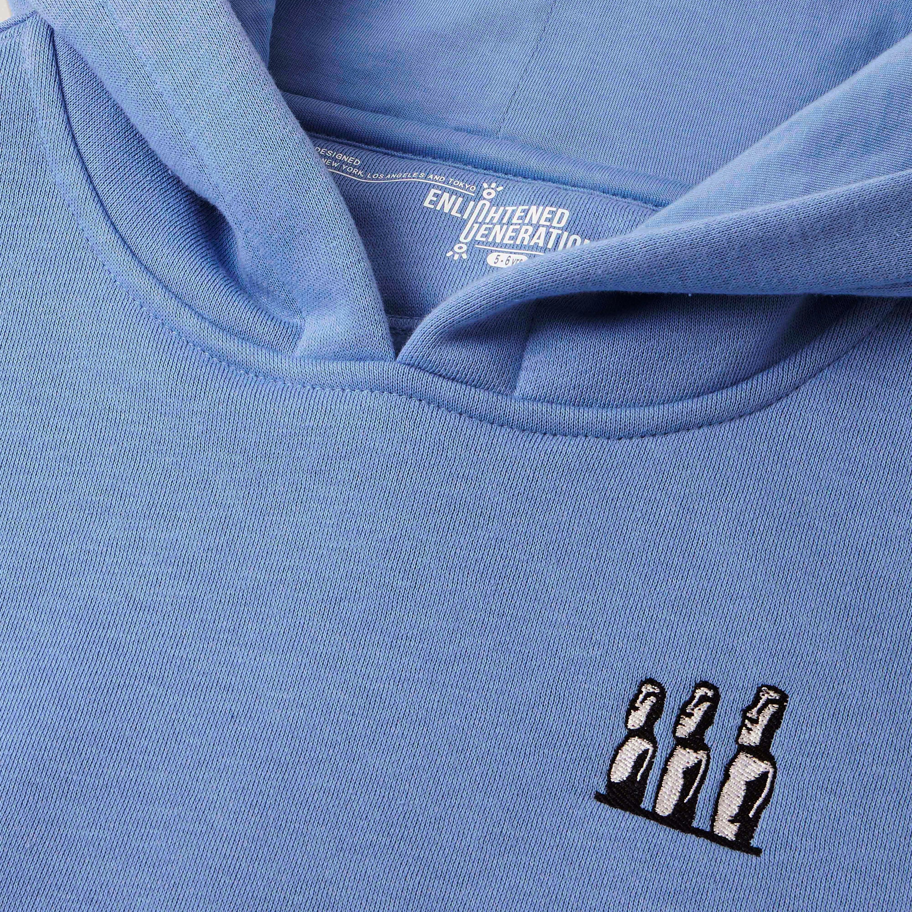 Moai Ancient Wonders Gift Box with Embroidered Kids Hoodie, Book, and Activities