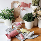 Fish Music Box 100% organic cotton