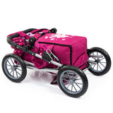 Bayer Design Dolls: Pram City Star - Bordeaux, White, Fairy